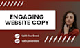 write converting sales copy and website copywriting