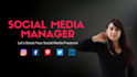 be your social media manager and content creator