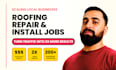 get you roof repair calls and installation leads with google ads