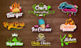 design modern restaurant,cafe,food,bbq,chef,bakery logo