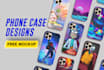 create trendy phone case designs for your brand or store