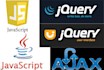 add or fix javascript, jquery, ajax or jqueryUI of your website