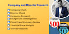 conduct company and director research