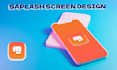 design android app icon logo or mobile IOS splash screen