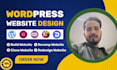build wordpress website, custom wordpress website, business website development