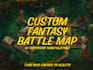 create custom fantasy dnd battle map for books, tabletop rpg