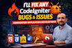optimize codeigniter, application development