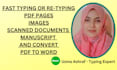 convert PDF to word, PDF to excel with perfect formatting and proofreading
