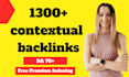 do high quality da 70 contextual dofollow seo backlinks
