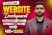 be your front end web developer using react js, next js, html, tailwind css