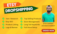 add winning products for drop shipping on your etsy store