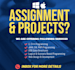 complete your semester assignment and projects