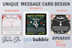 design profitable shine on jewelry message card for you