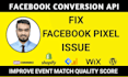 fix or setup pixel facebook conversion API improve event match quality with GTM