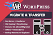 do website, domain migration, transfer, backup, restore