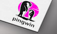 make awesome penguin logo design