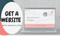 create a google site for your business or portfolio