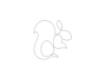 draw unique one line art, minimalist line art, vector line art illustration