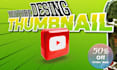 design  youtube thumbnails and template