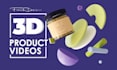 produce a photorealistic 3d product animation video