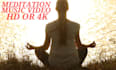 create meditation music video HD or 4k