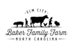 design vintage farm cattle and ranch logo