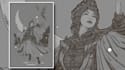draw vintage digital hand drawing poster arts