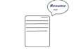 review your resume CV