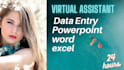 do data entry, data input, search data and data collection