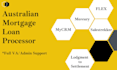 do australian mortgage loan processor