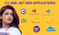 develop asp net mvc, dot net core, c sharp web apps and apis