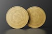 design metaverse token cryptocurrency coin nft blockchain bitcoin logo