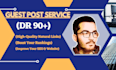 do a guest post on DR 30 to DR 90 blog