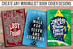 create modern, minimalist book or ebook cover design
