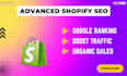 do complete shopify store seo to boost your website sales