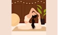 create flat minimalist vector illustrations