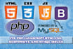 fix javascript , html , css , php , mysql and responsive