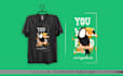 design mind blowing typography t shirt design