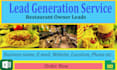 do restaurant owner email listing lead generation