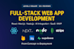 develop full stack web application with react nextjs firebase and ai integration