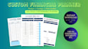 do planner design finance planner or printable pdf