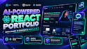 build modern react nextjs portfolio with ai integration
