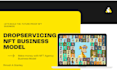 create a profitable nft drop servicing business model