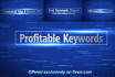 do a Keyword Analysis Report for your niche