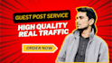 do guest posts on high authority sites to get dofollow backlink