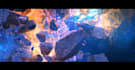 create moon explode logo reveal animation