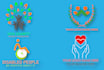do nonprofit church ngo charity foundation  logo
