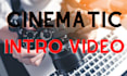 cinematic intro, book trailer, opener promo video