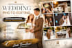do professional wedding photo editing