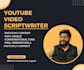 be your youtube video script writer for your cash cow channel